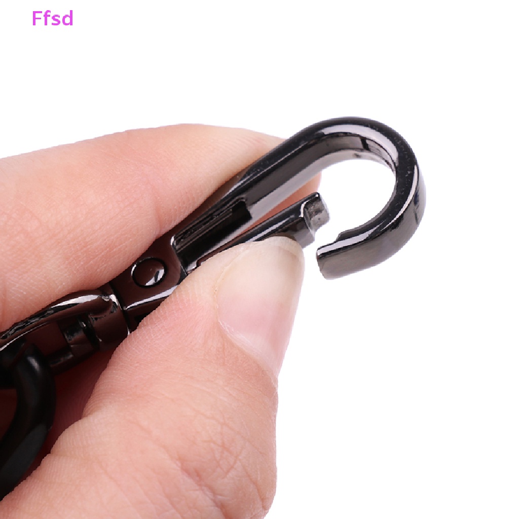 {Ffsd} Phụ Kiện Dây Đeo Túi Xách Bằng Acrylic Màu Đen