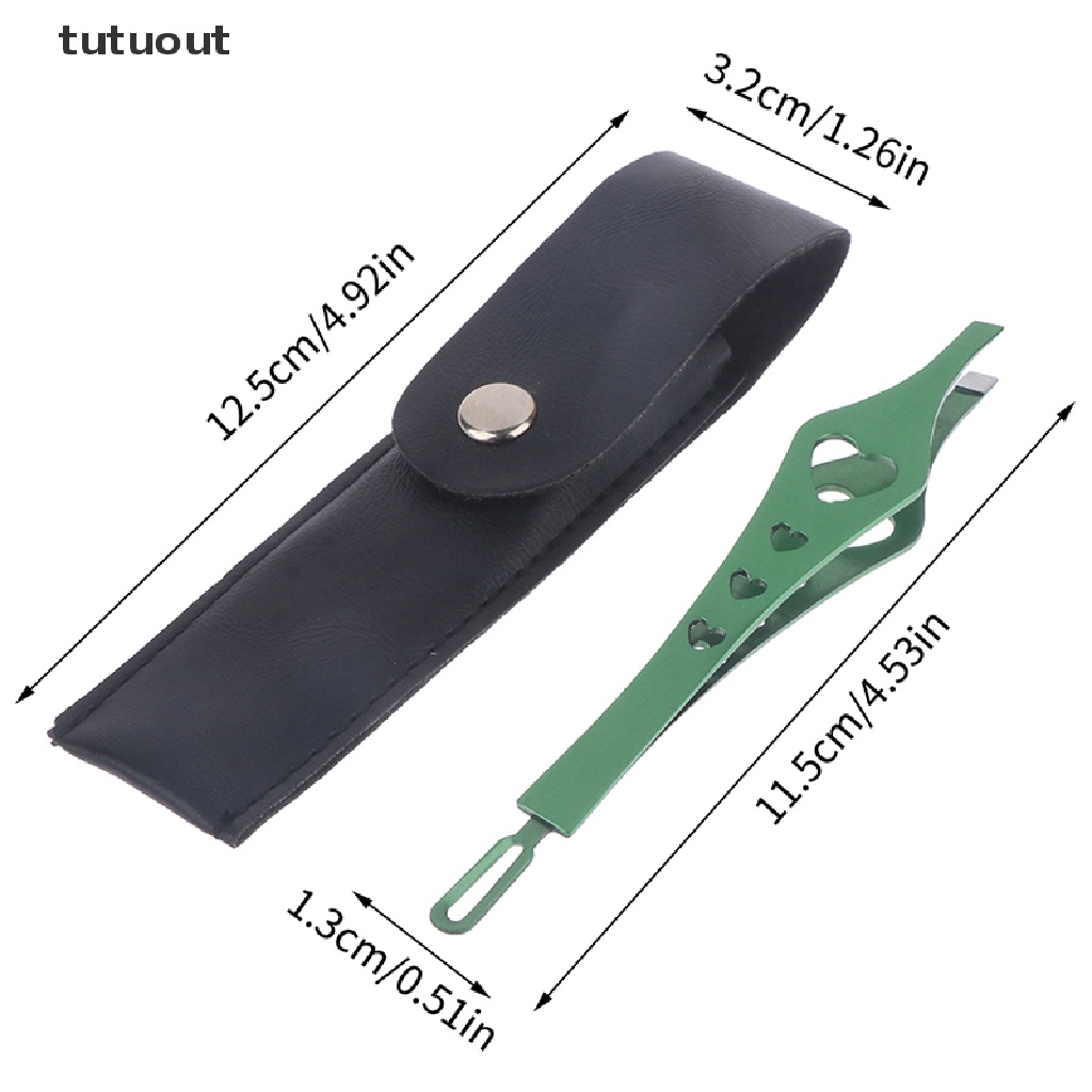 Nhíp Nhổ Lông Mi / Lông Mày Bằng Thép Không Gỉ Tiện Dụng