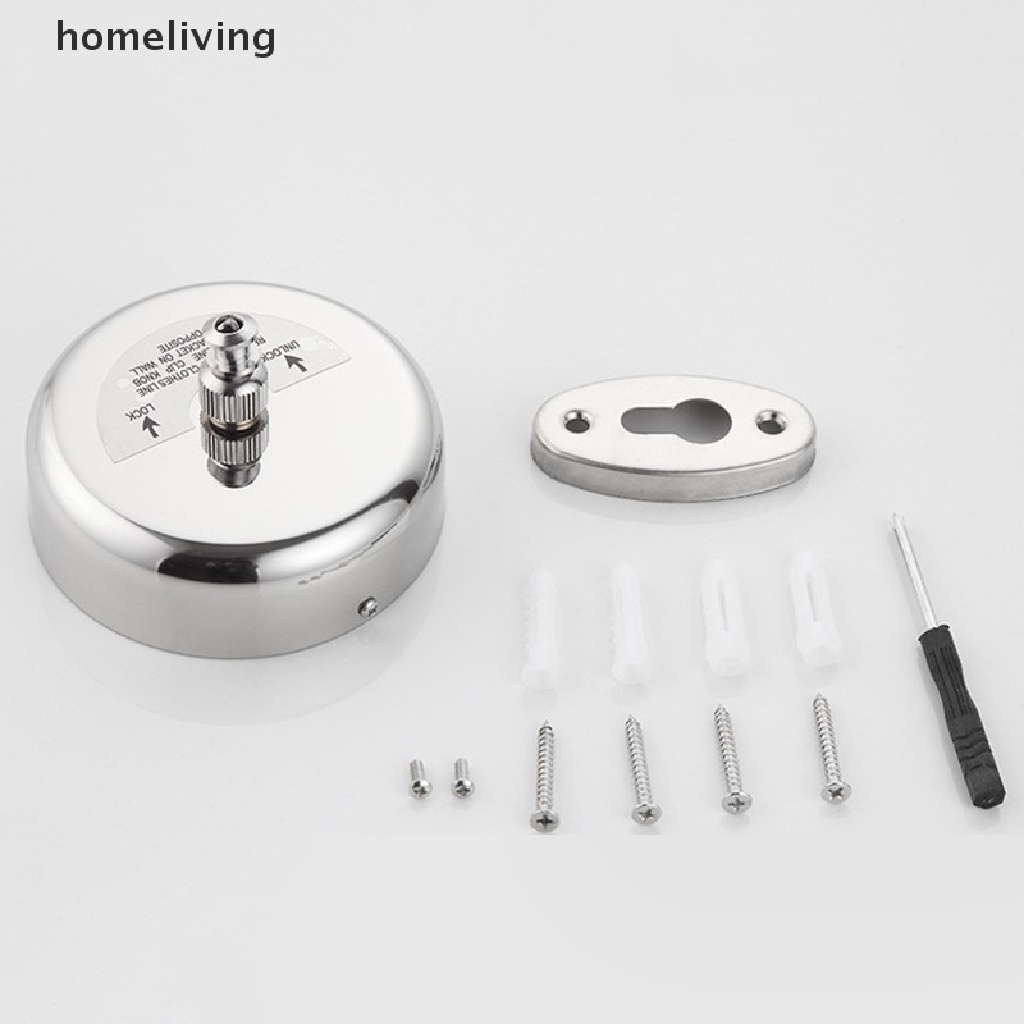 Dây Phơi Quần Áo Bằng Thép Không Gỉ Có Thể Thu Gọn