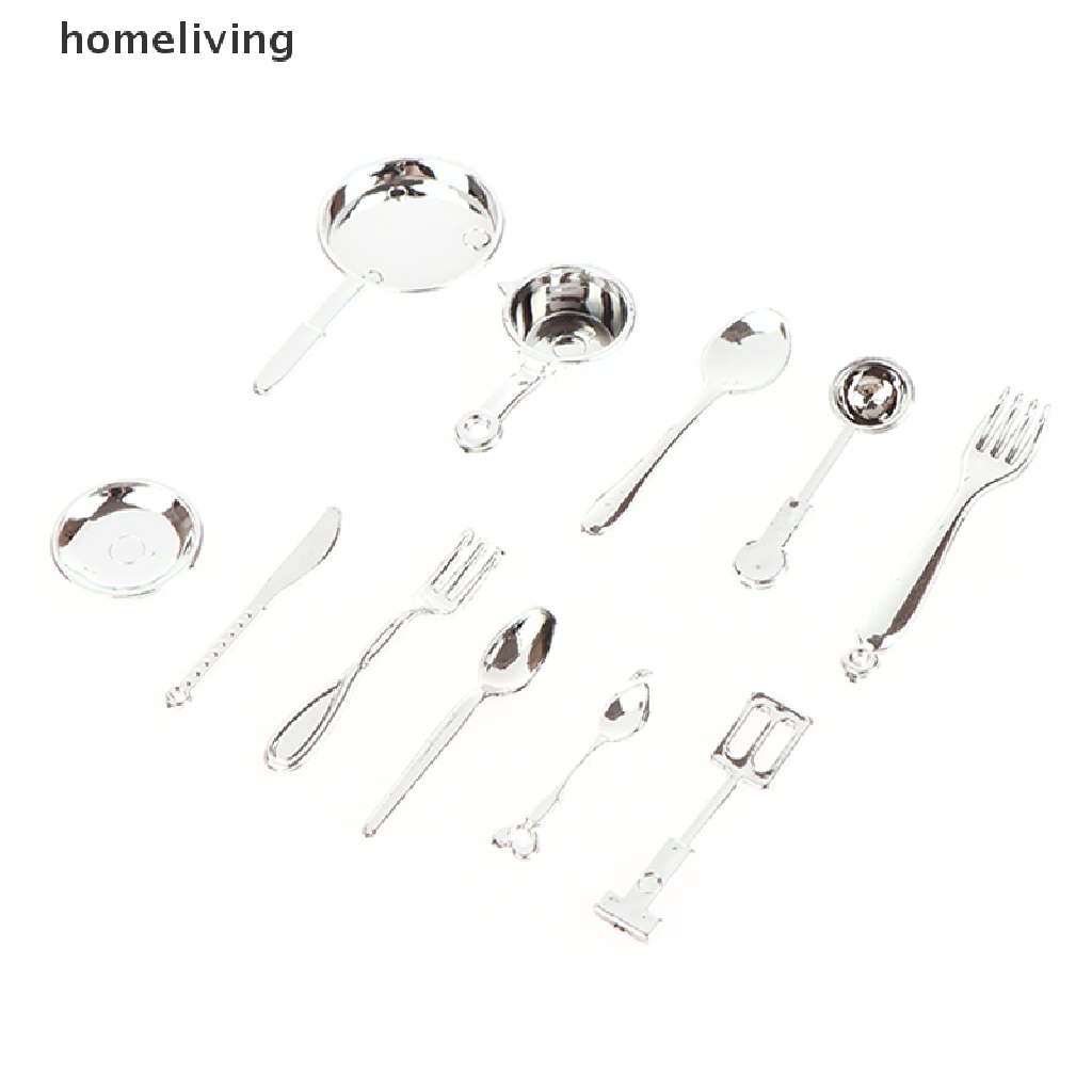 Set 11 Dụng Cụ Ăn Uống Trang Trí Nhà Búp Bê