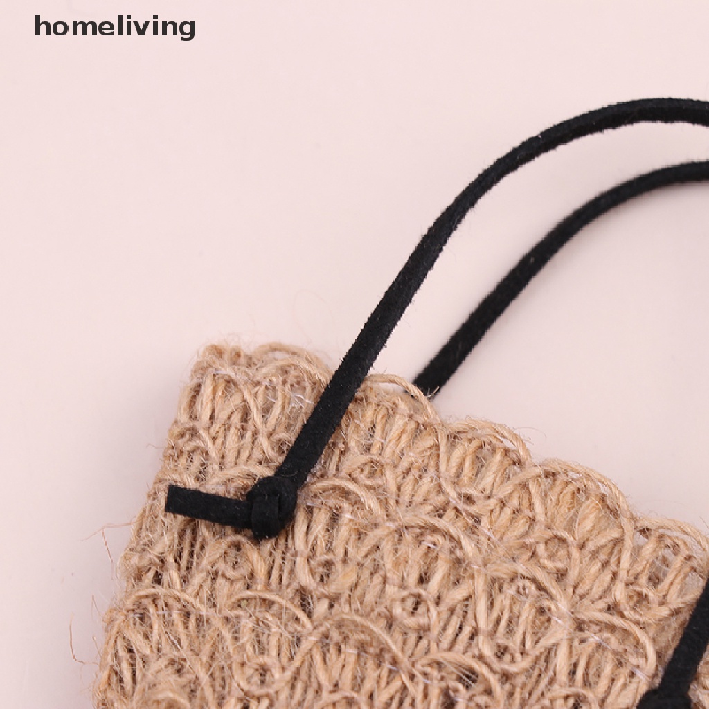 Túi Xách Rơm Đan Đeo Vai Cho Búp Bê