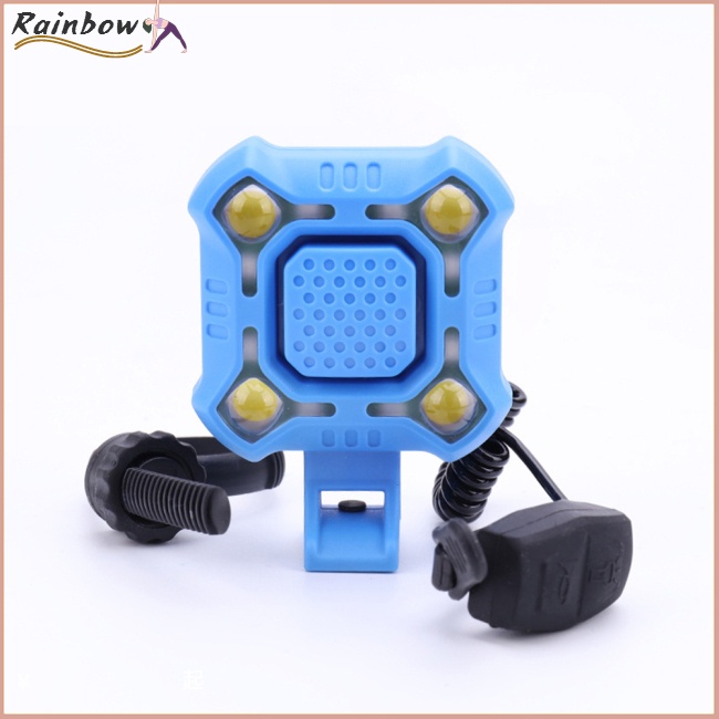 Đèn Pha Xe Đạp Leo Núi 140Db 4 Chế Độ Kèm Sạc Tiện Dụng Chất Lượng Cao