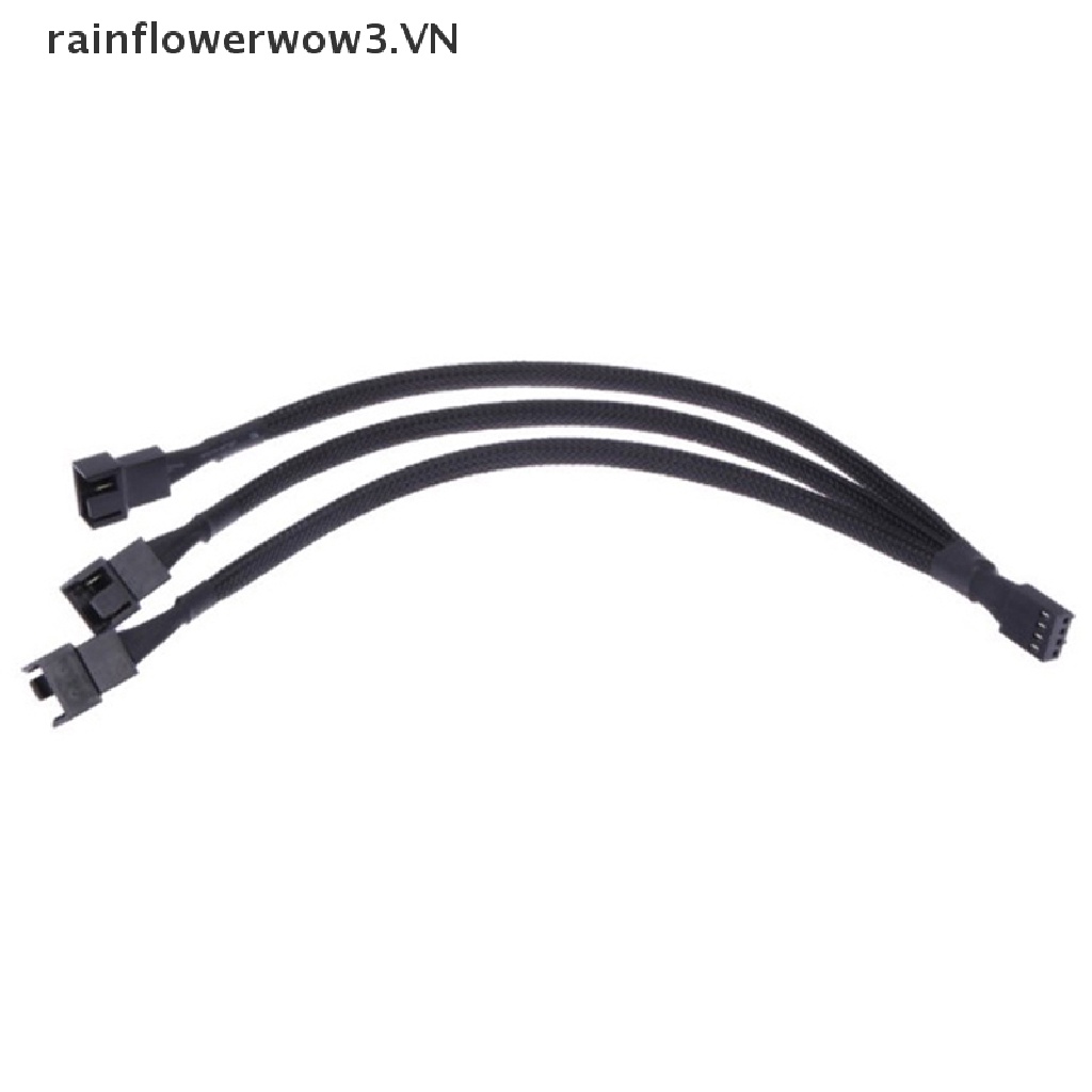 Dây Cáp Nối Dài 4 Pin Chia 1 Ra 3 Cổng Quạt CPU PWM Bằng Thiếc Tiện Dụng