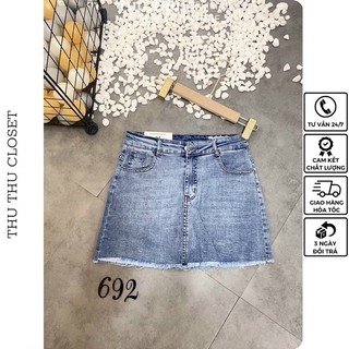 Chân váy bò trơn siêu đẹp. size s m l