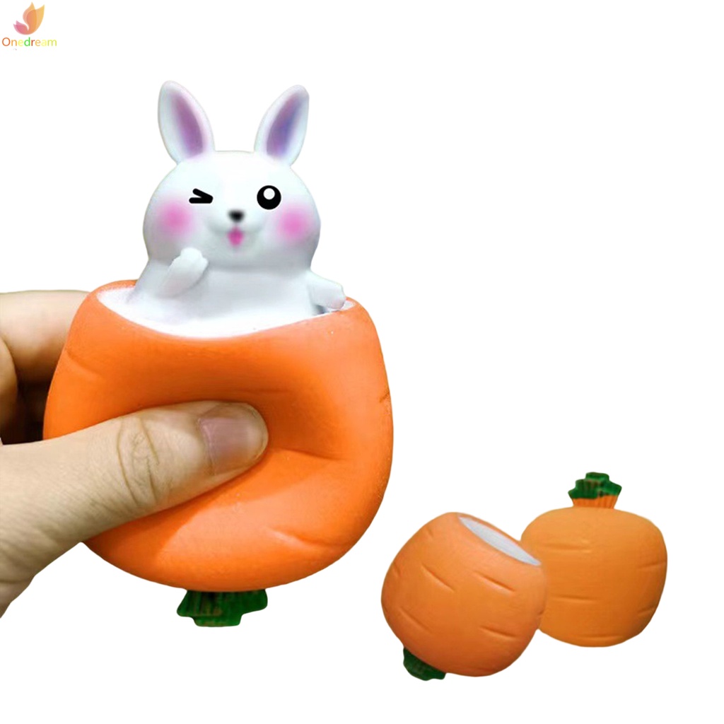 Đồ Chơi Nắn Bóp Đàn Hồi Giảm stress Hình Thỏ
