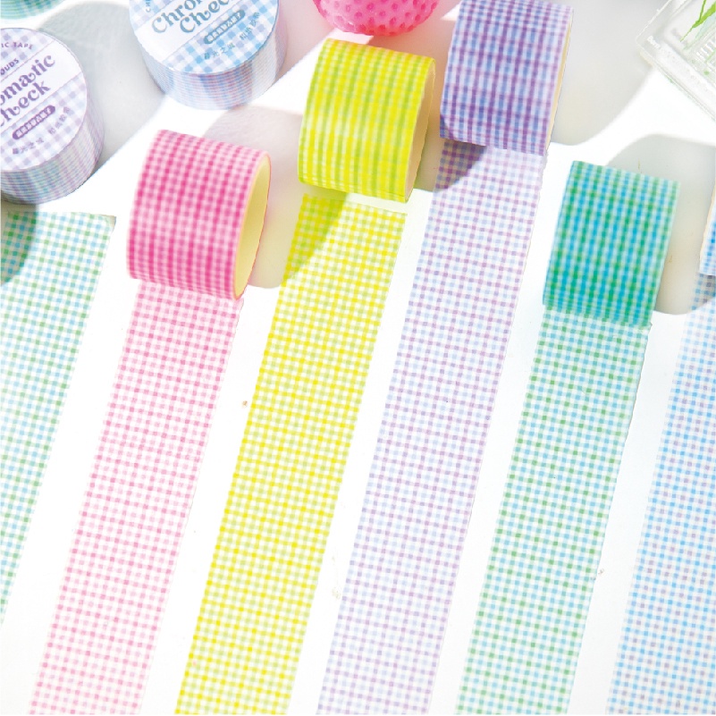 Cuộn Băng Dính Washi 2.8Cmx3M Phong Cách Hàn Quốc Dùng Trang Trí Sổ Tay DIY