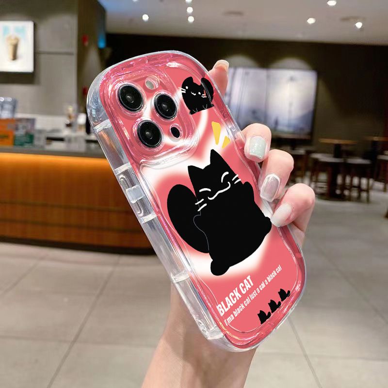 ✅Ốp Lưng Hình Mèo Đáng Yêu Cho 12 / apple xsxr 7 / iPhone14promax1113 8p