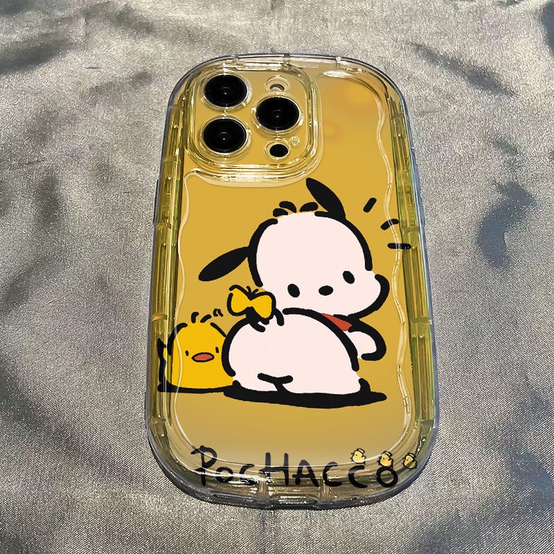 ✅Ốp Điện Thoại Mềm Trong Suốt Chống Sốc In Hình Chú Chó Pacha Cho Iphone 12 14Xs 13 11 Promax 8P 7 xr