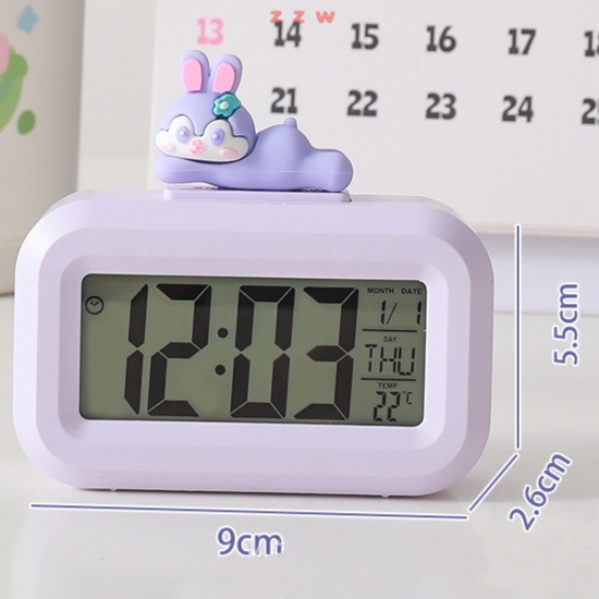 Đồng Hồ Báo Thức Kỹ Thuật Số Đèn LED Đa Năng Hình Chú Heo Dễ Thương Trang Trí Phòng Ngủ