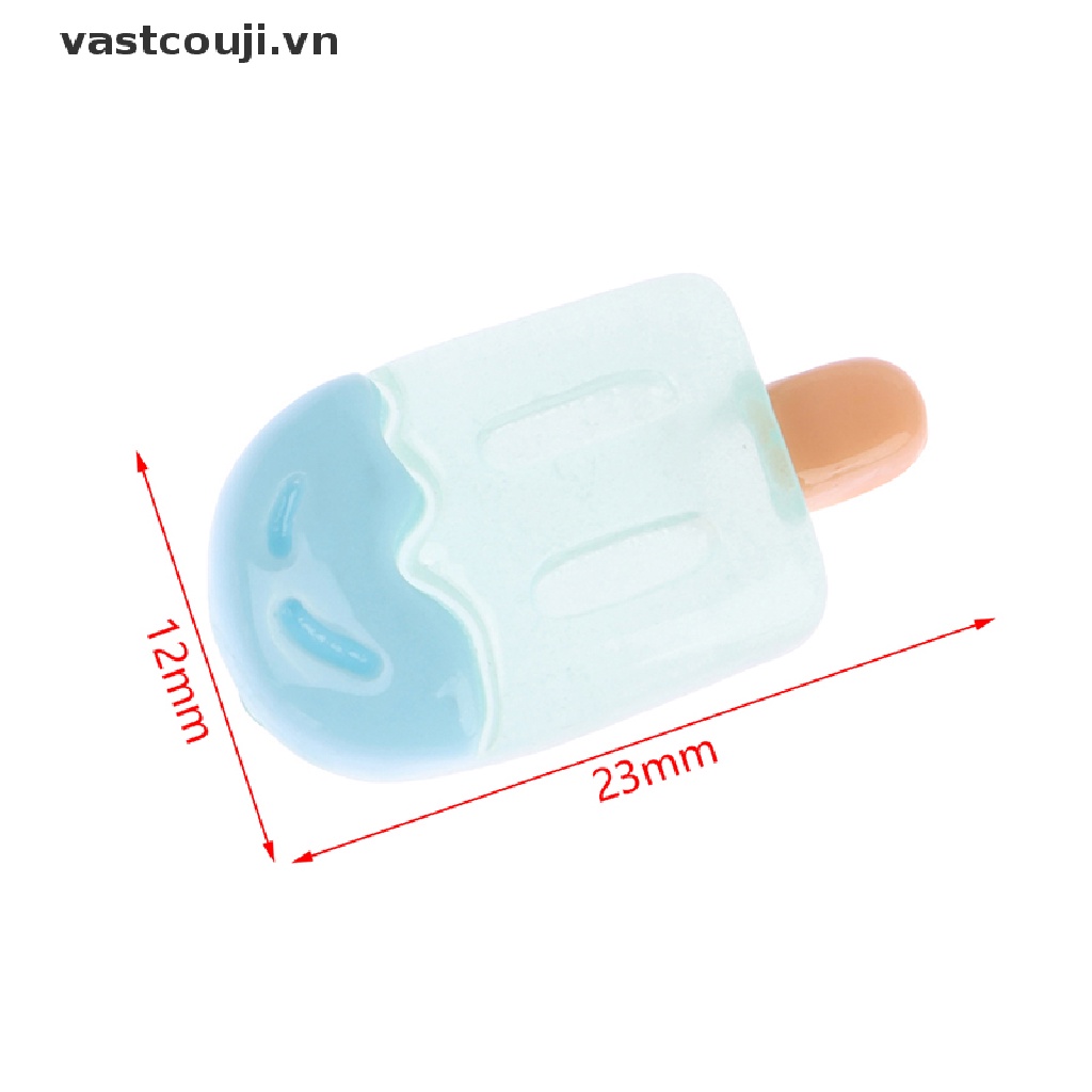 Bộ 2 Cây Kem Nhựa Phát Quang Dùng Trang Trí DIY