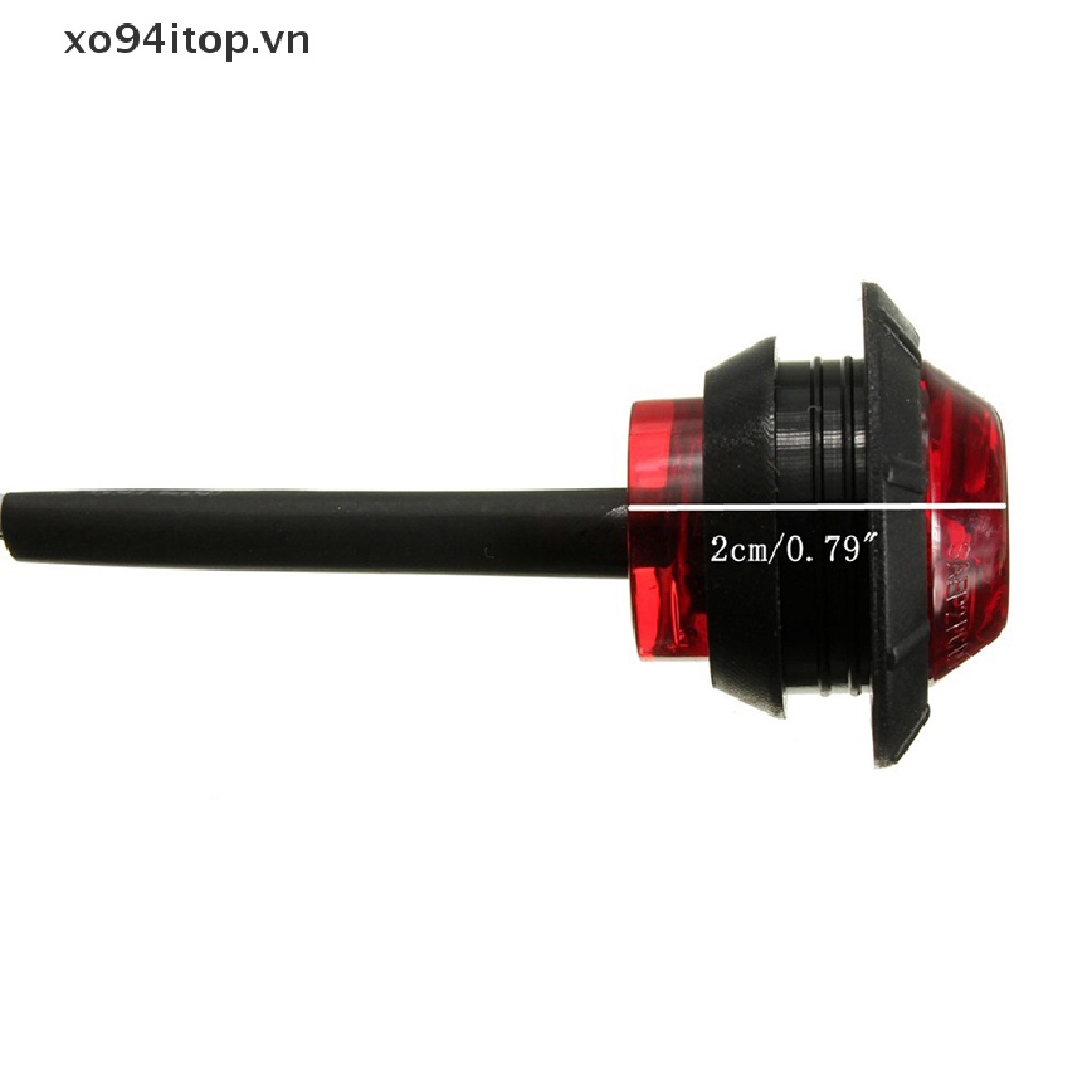 1 Đèn Tín Hiệu XOITOP 12V 24V 3LED 3 / 4 "Ánh Sáng Trắng / Vàng / Đỏ Cho Xe Tải