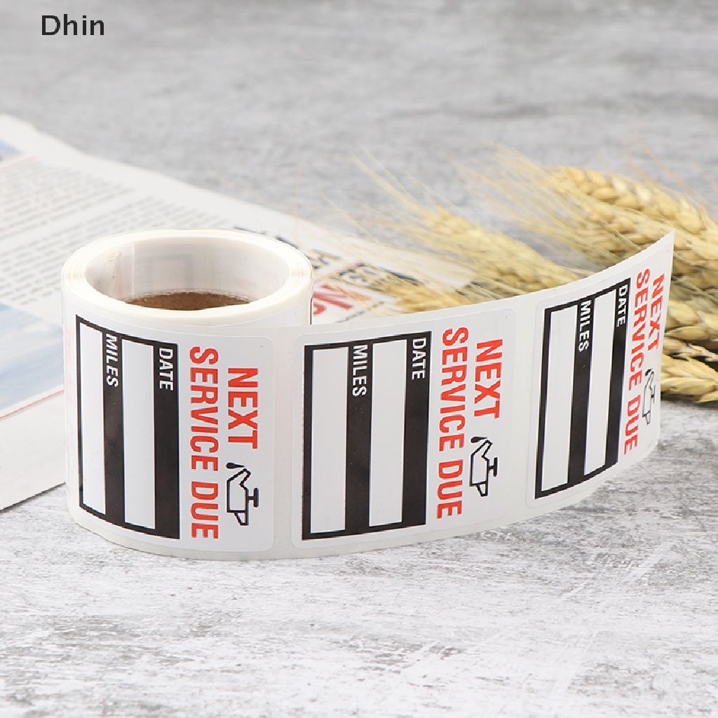 Cuộn 100 Miếng Dán Nhắc Nhở Trang Trí Cửa Sổ Xe Hơi