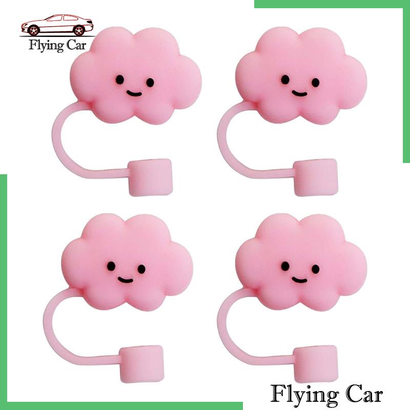 Set 4 Vỏ Bảo Vệ Ống Hút Kín Khí Chống Bụi Chống Văng Dễ Thương Lzdjfmy2