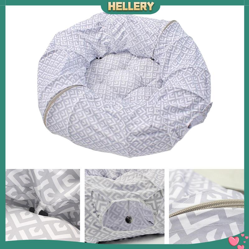 Đường Hầm Đồ Chơi Với Bóng Treo Vui Nhộn Cho Mèo Cưng