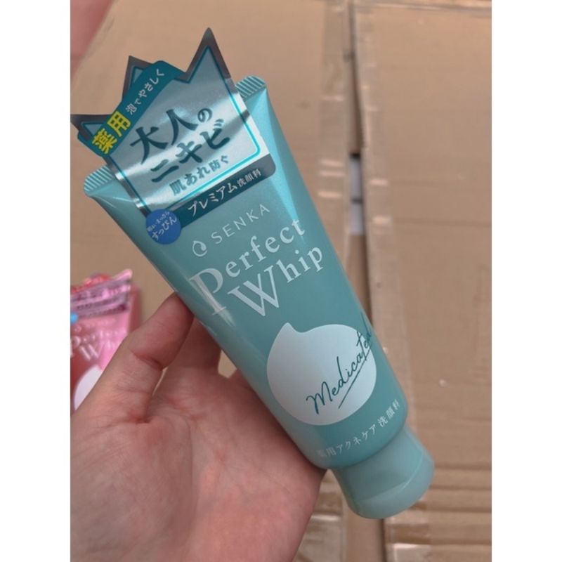 Sữa rửa mặt Nhật Senka Loại Mới 120g