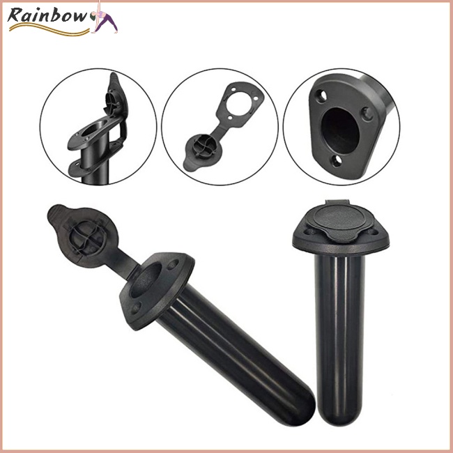 Set 2 / 4 Giá Đỡ Cần Câu Cá Gọn Nhẹ Kèm Vỏ Bọc Ốc Vít Chuyên Dụng Cho Thuyền Kayak