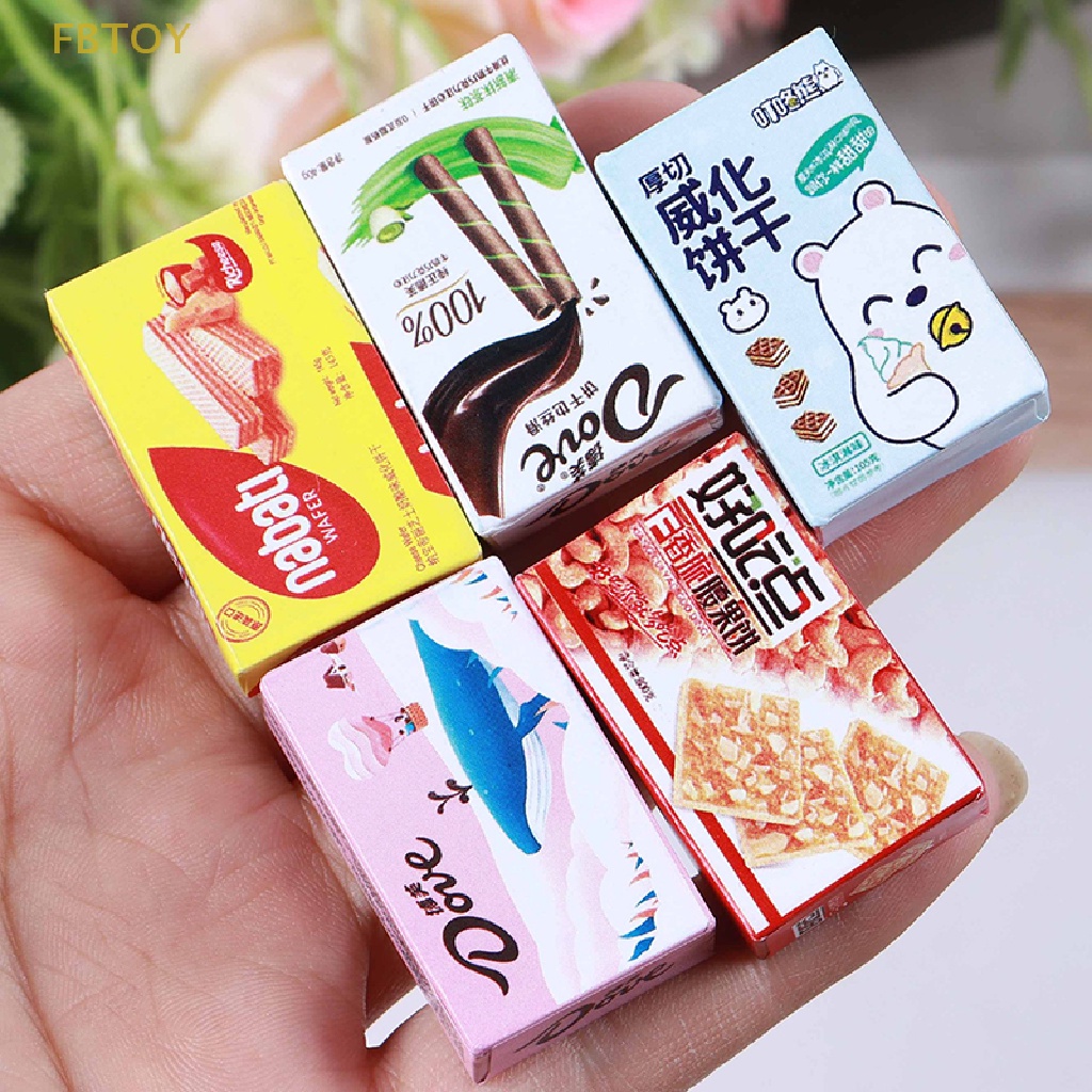 Set 10 Hộp Snack Đồ Chơi Búp Bê