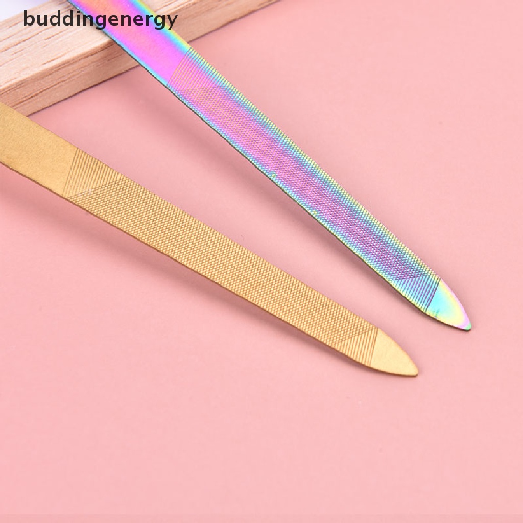 Dũa Móng Tay Hai Mặt Bằng Thép Không Gỉ Dày Dặn