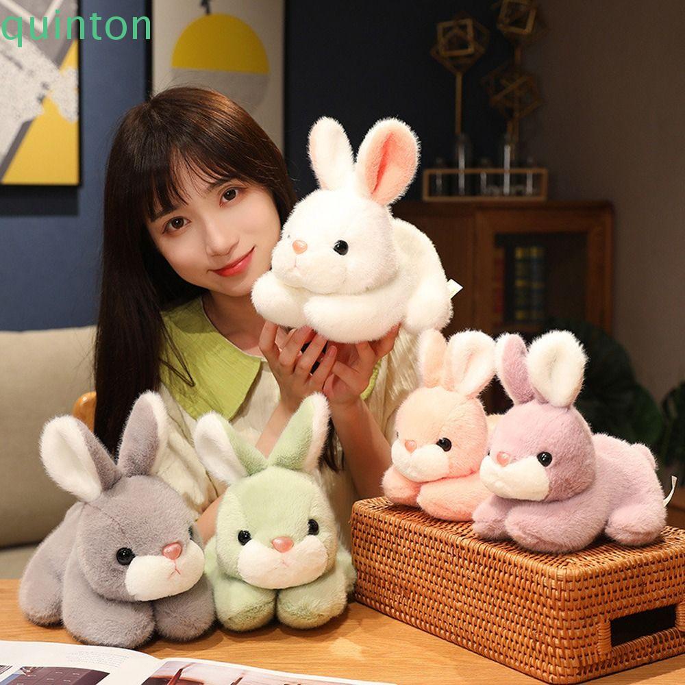 Thỏ Nhồi Bông Mềm Mại Dễ Thương Trang Trí Nhà Cửa