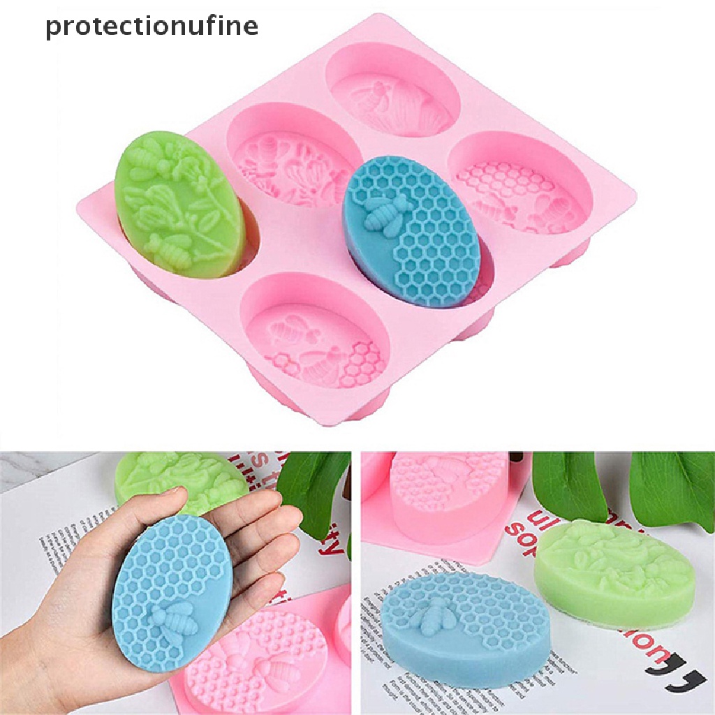 Khuôn Làm Xà Phòng Thủ Công Hình Chú Ong Độc Đáo PR3VN