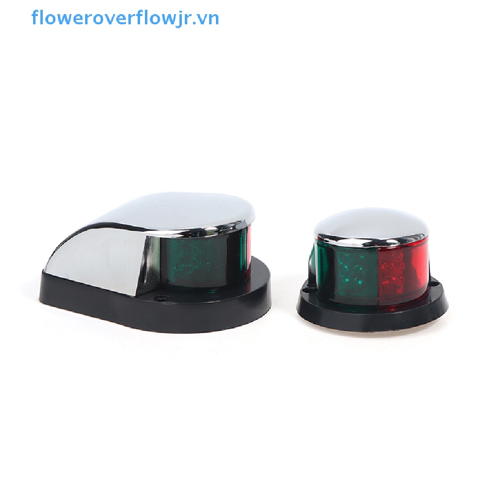 Đèn LED Tín Hiệu 12V Ánh Sáng Đỏ &amp; Xanh Lá Chuyên Dụng Cho Tàu Thuyền
