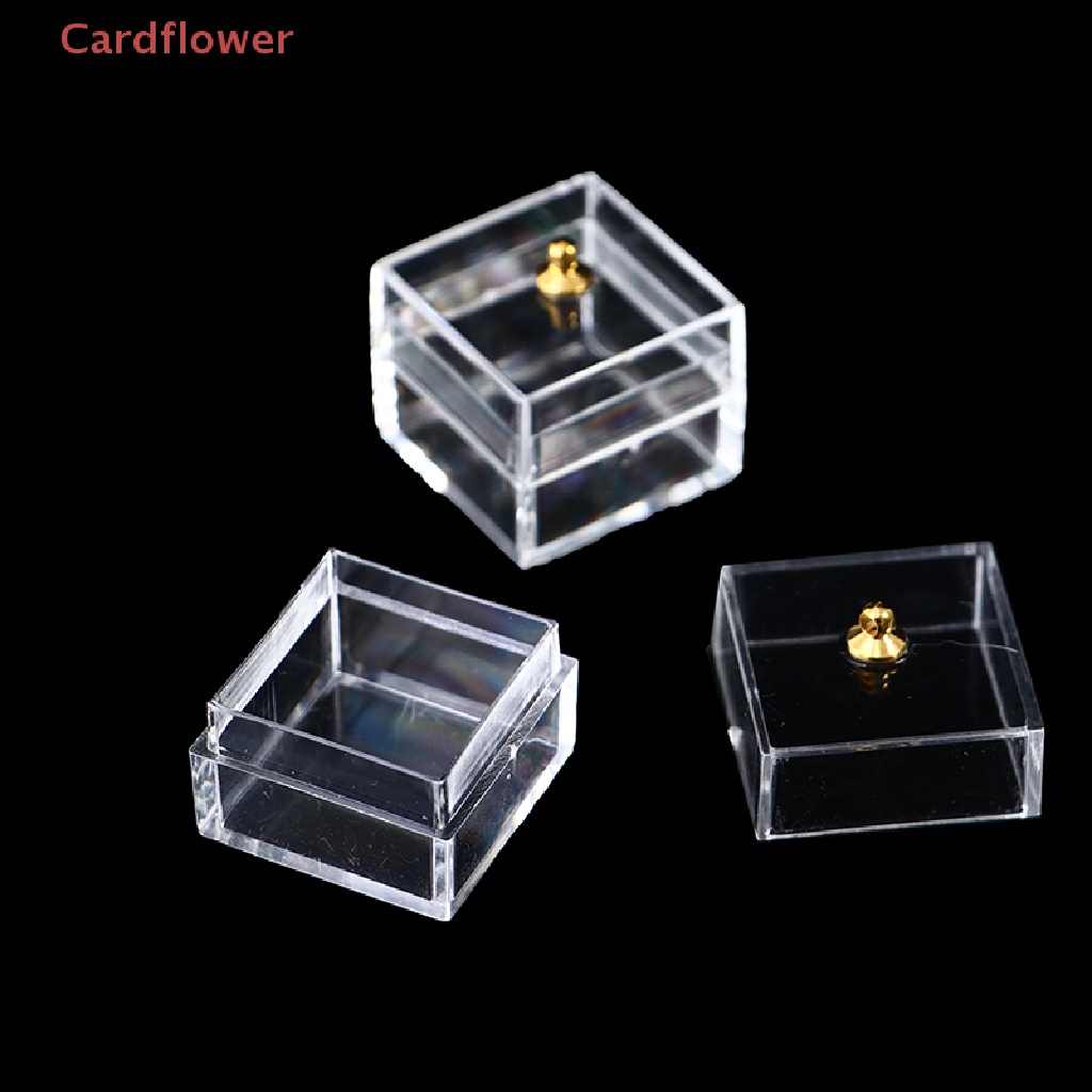 Lọ Thủy Tinh Đựng Kẹo Mini Hình Gấu Dễ Thương Cho Nhà Búp Bê Mới