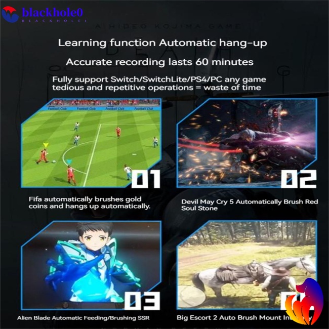 Thiết Bị Nhận Tín Hiệu Ds50 Pro Cho Tay Cầm Chơi Game Ps5 / Ps4 / x1s / xsx / switch Pro