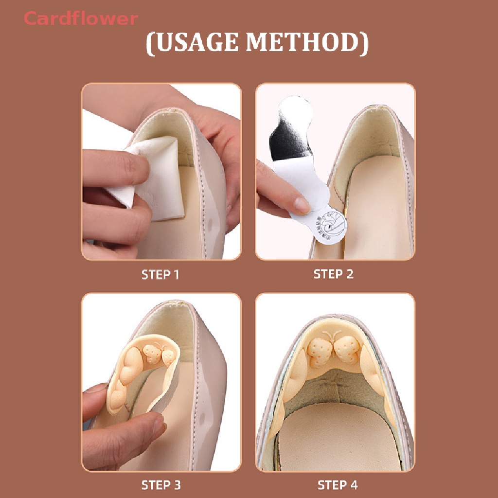 1 Cặp Đệm Lót Giày Cao Gót Bảo Vệ Chống Mòn Có Thể Điều Chỉnh Kích Thước Mới