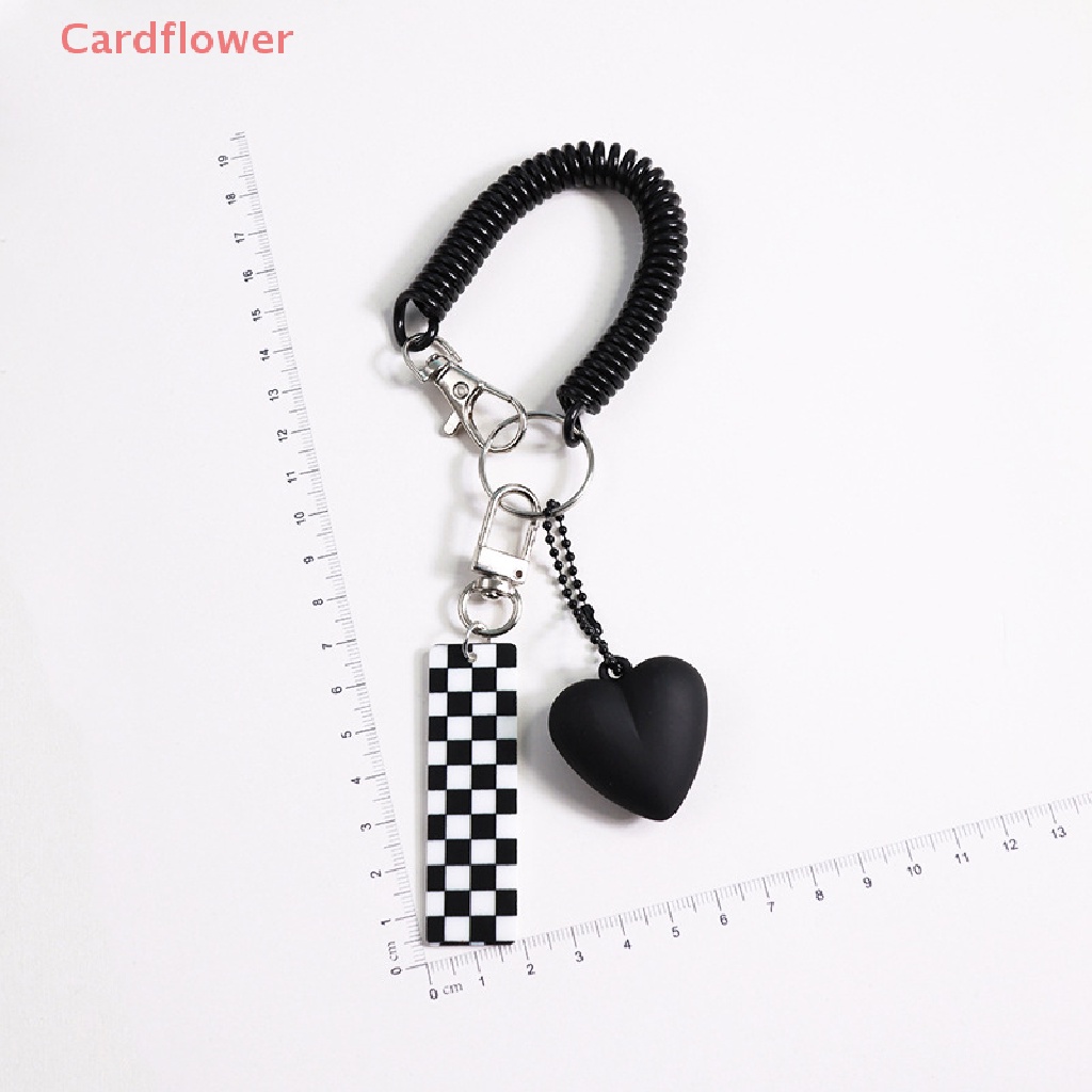 Móc Chìa Khóa Bằng Acrylic Chống Thất Lạc Hình Bảng Đánh Dấu Dễ Thương Mới