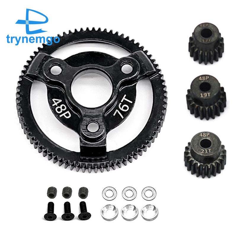 Bánh Răng Cứng Chuyên Dụng Cho TRAXXAS 1 / 10 2WD F-150 SVT Raptor-58064-2 76T + 19T + 20T + 21T