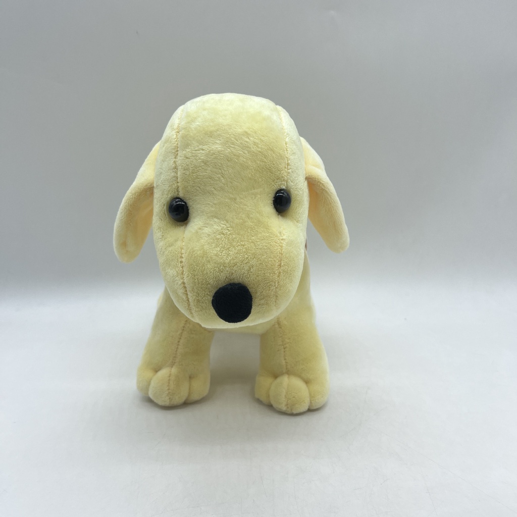Thú Nhồi Bông Hình Chú Chó Màu Vàng Nhạt SY2 YS2 Trang Trí Nhà Cửa