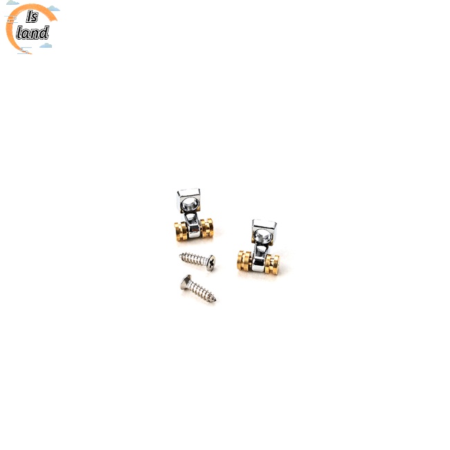 Bộ 2 Con Lăn Cố Định Dây Đàn Guitar Điện Kèm Ốc Vít Chuyên Dụng