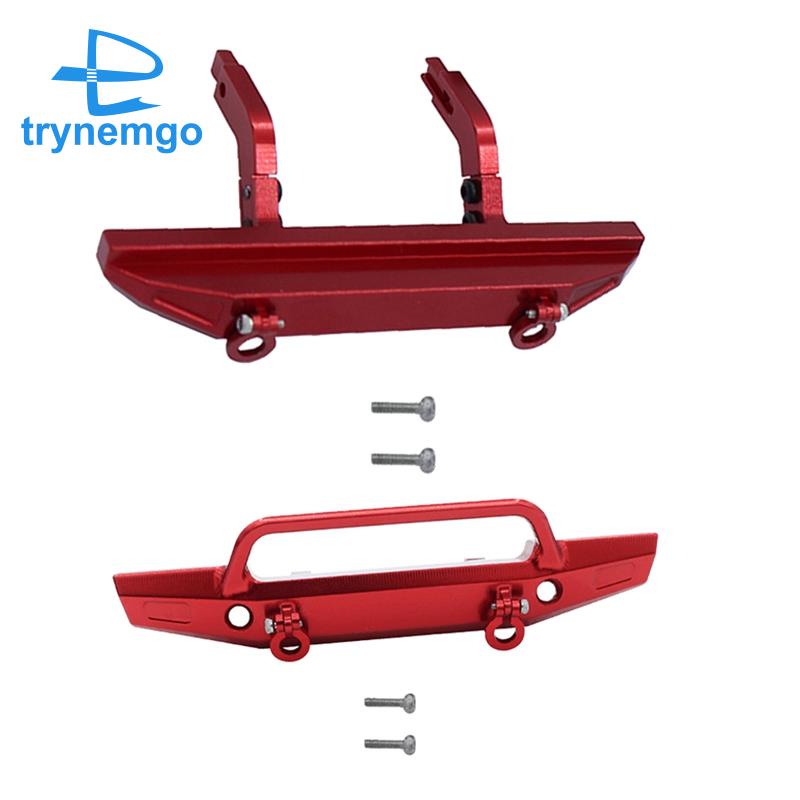 Bộ Cản Trước Và Sau Bằng Kim Loại Cho Xe Điều Khiển Từ Xa TRX4-M TRX4M Tỉ Lệ 1 / 1