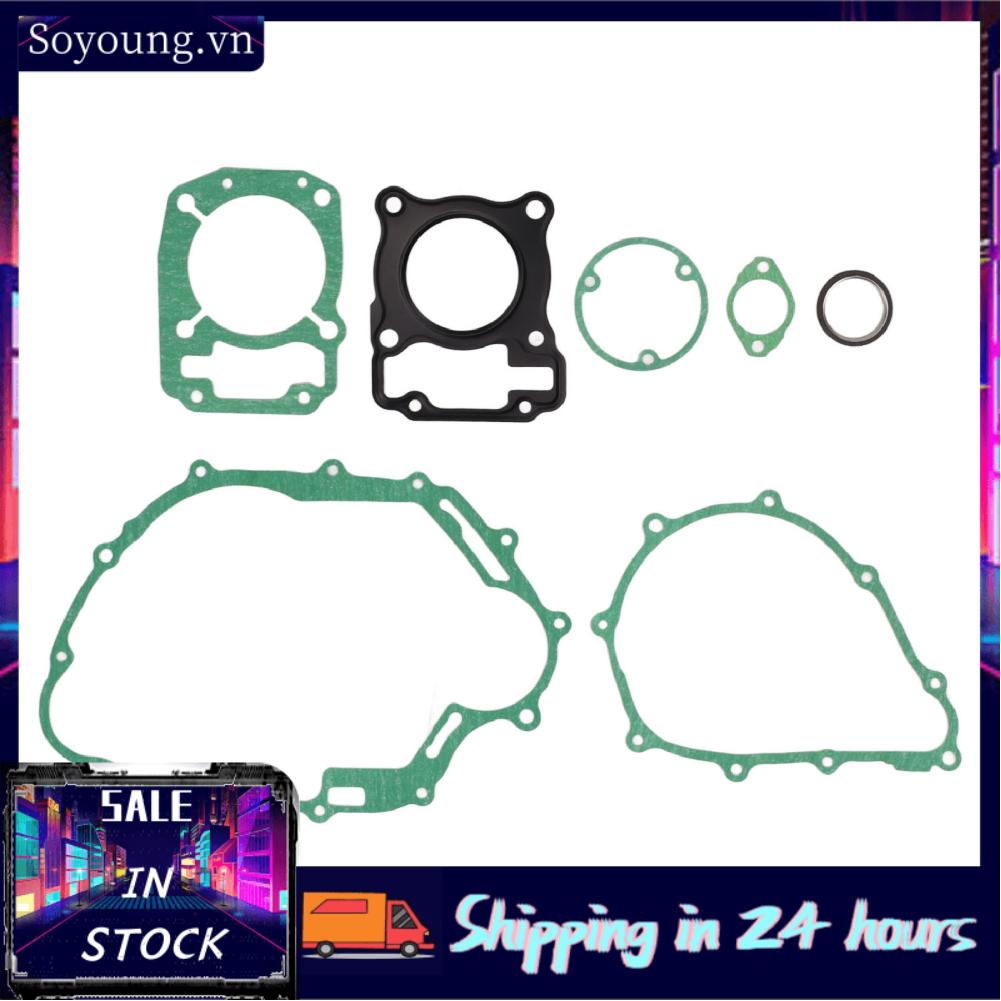 Soyoung Engine Gasket Set  Strong Sealing Heat Resistant Motorcycle Perfect Fit Anti Aging Leak Proof for CBF KTT 150cc CBF150 SDH150