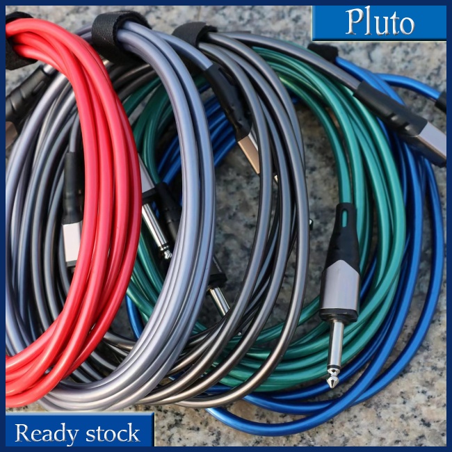 Mới Dây Cáp Aux Giảm Tiếng Ồn Nhiều Màu Sắc Giao Diện 6.35mm Dài 3M / 6M / 10M