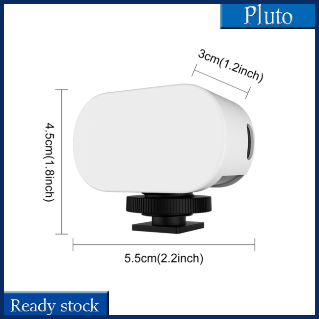 Mới Tấm Lọc Ánh Sáng 800LUX Góc 120 Độ Với 6 Màu Tùy Chỉnh Cho Máy Ảnh