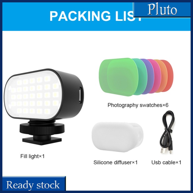 Mới Tấm Lọc Ánh Sáng 800LUX Góc 120 Độ Với 6 Màu Tùy Chỉnh Cho Máy Ảnh