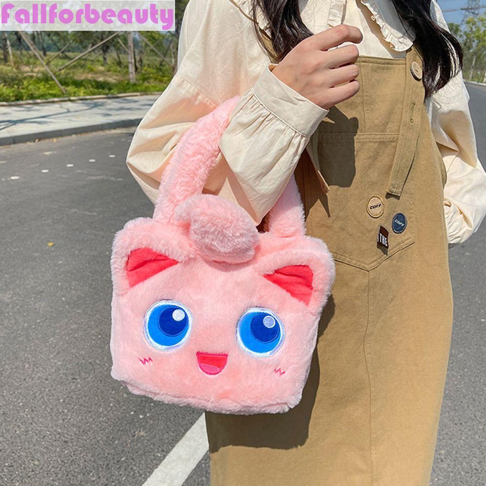 Fallforbeauty Túi Xách Tay Đựng Mỹ Phẩm In Hoạt Hình Gấu Cinnamoroll / Thỏ Melody Kiểu Lolita Nhật Bản Đáng Yêu