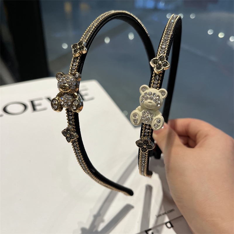 Băng Đô Cài Tóc Mỏng Đính Kim Cương Phong Cách Baroque Cổ Điển