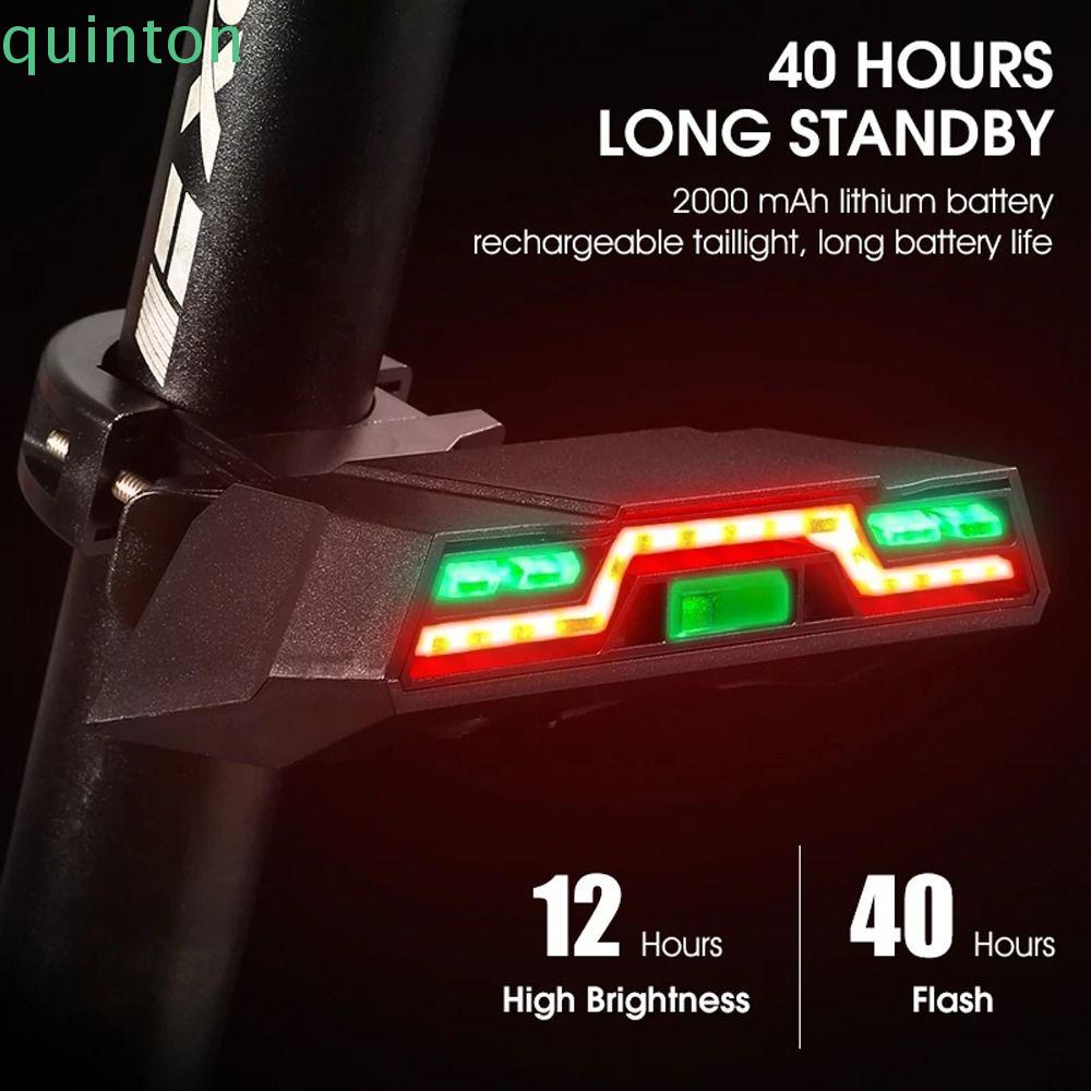 Đèn Hậu Cảnh Báo Ba Màu Chống Nước Di Động Gắn Đuôi Xe Đạp Leo Núi