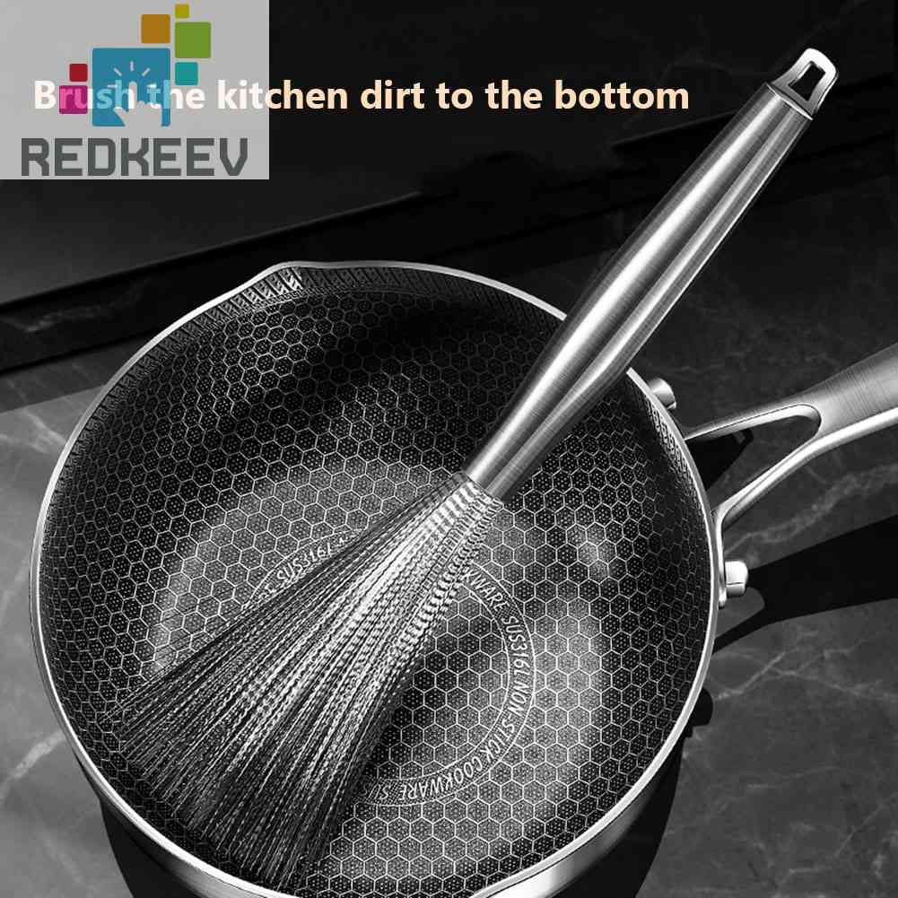 Bàn Chải Vệ Sinh Chảo Đa Năng Tiện Lợi