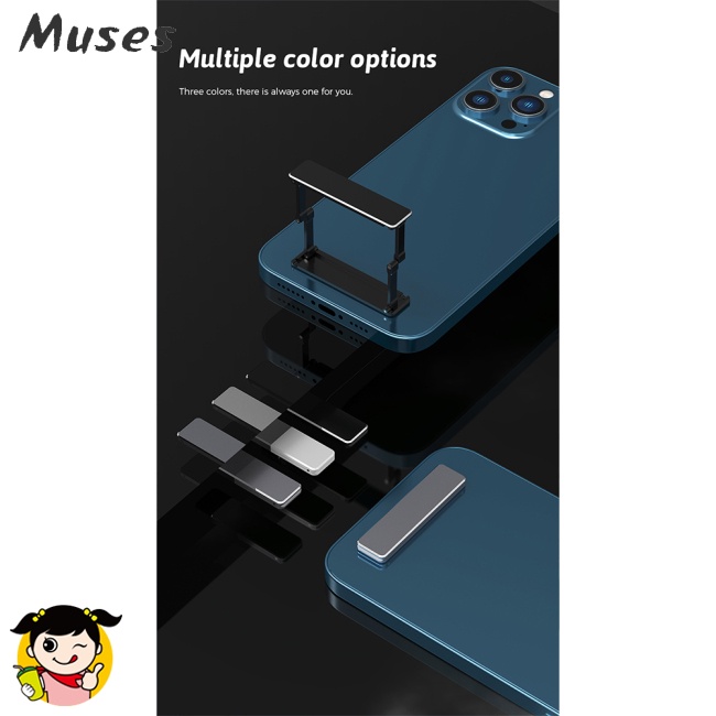 Giá Đỡ Điện Thoại Mini Bằng Hợp Kim Nhôm Thiết Kế Hai Thanh Gấp Gọn Tiện Dụng