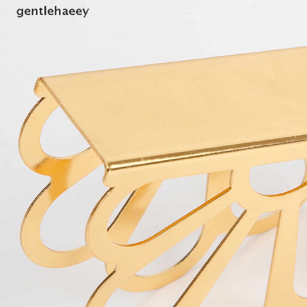 Giá Đỡ Khăn Ăn Hình Vuông Bằng Thép Không Gỉ Mạ Vàng Sáng Tạo