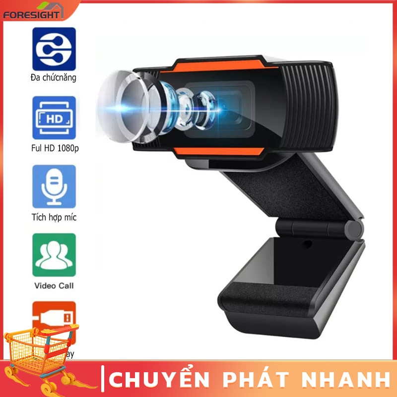 Webcam máy tính HD 720P Có MIC dùng cho laptop, PC cổng USB, webcam pc dùng để học | BigBuy360 - bigbuy360.vn