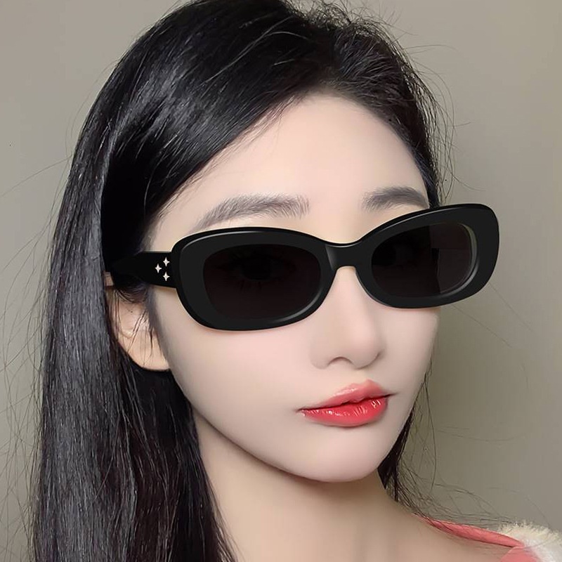 Kính Mát Gọng Vuông Thời Trang Mới Cho Nam Nữ Màu Sắc