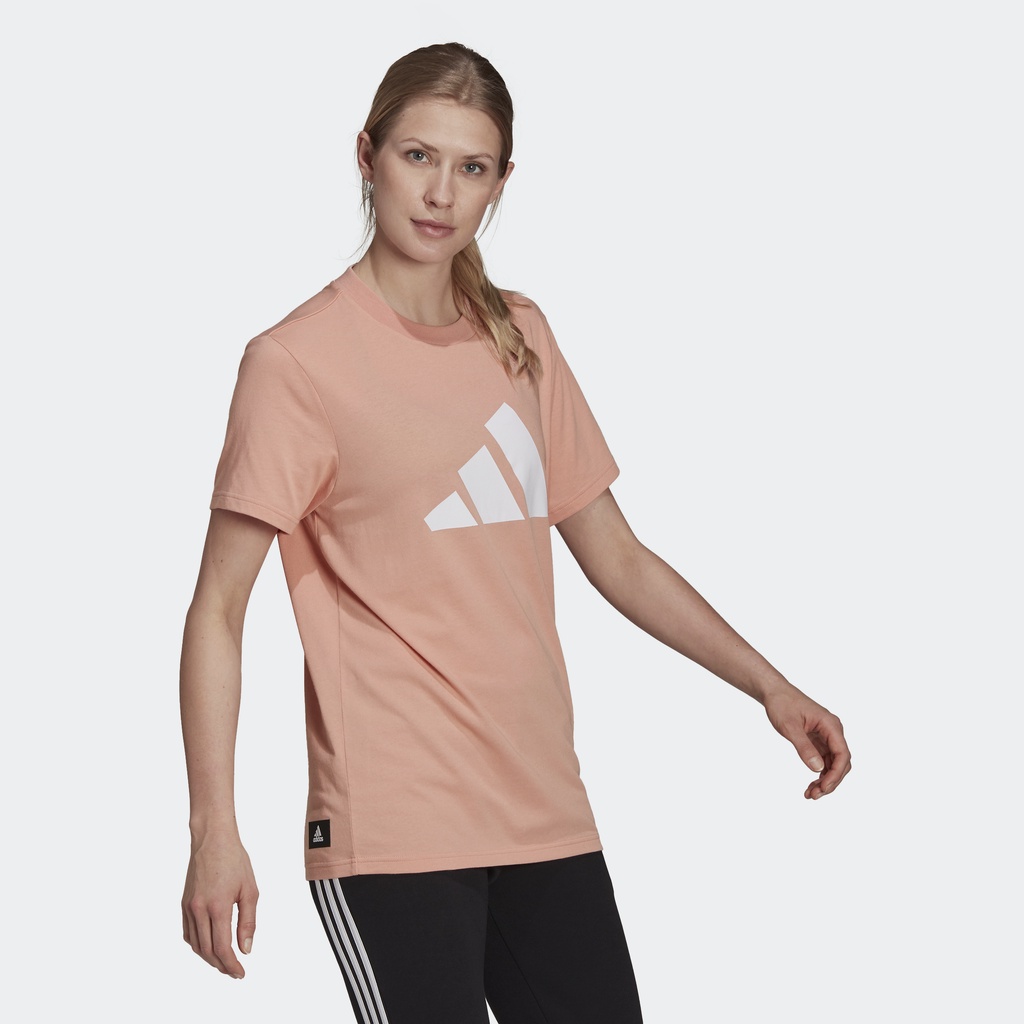 Adidas Phong cách sống Áo Thun Graphic Logo Future Icons adidas Sportswear Nữ Hồng H24101