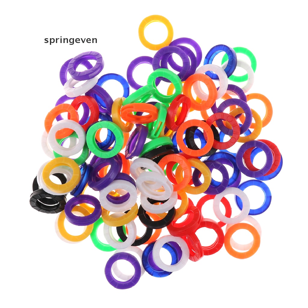 Bộ 10 Vỏ Bọc Chìa Khóa Bằng Silicon Màu Kẹo Ngọt Thiết Kế Đục Lỗ Độc Đáo Tiện