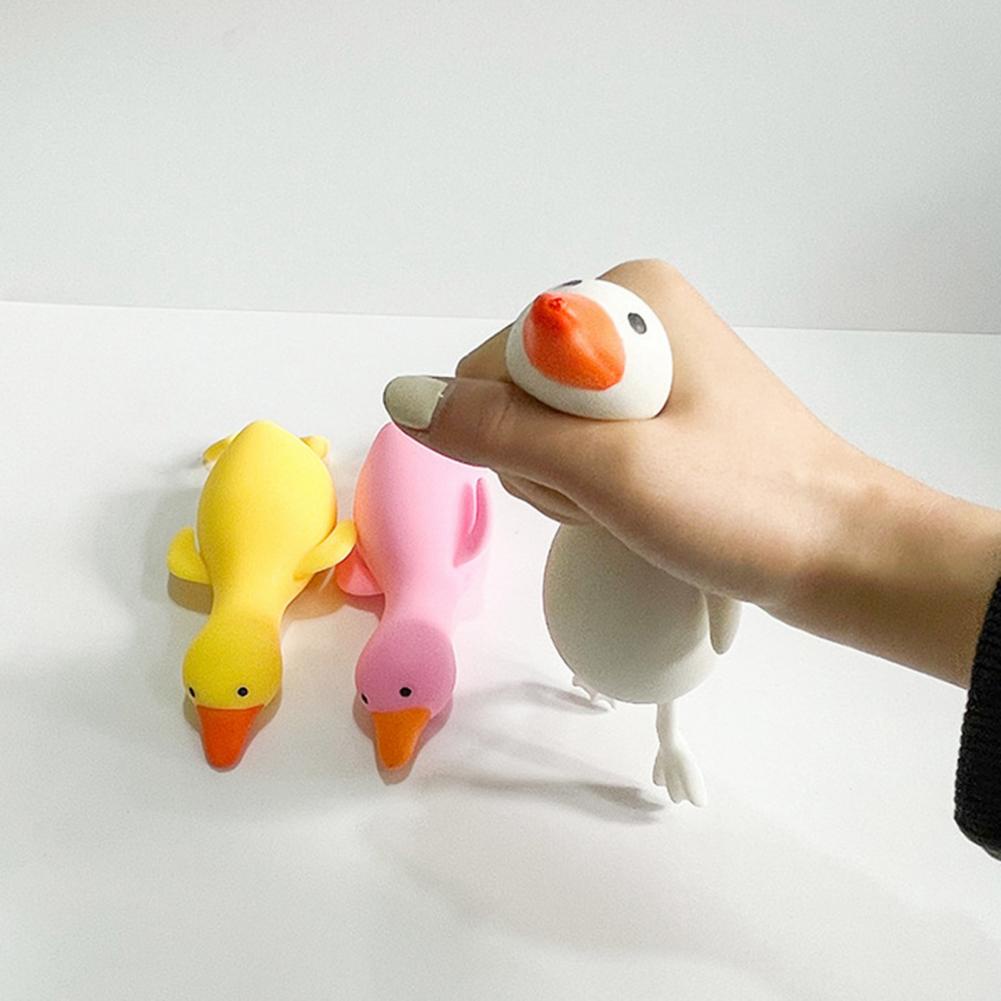 Đồ vịt Chơi Squishy Mochi Hình Thú Cực Dễ Thương, Đồ Chơi Xả Stress Dễ Thương WHYME