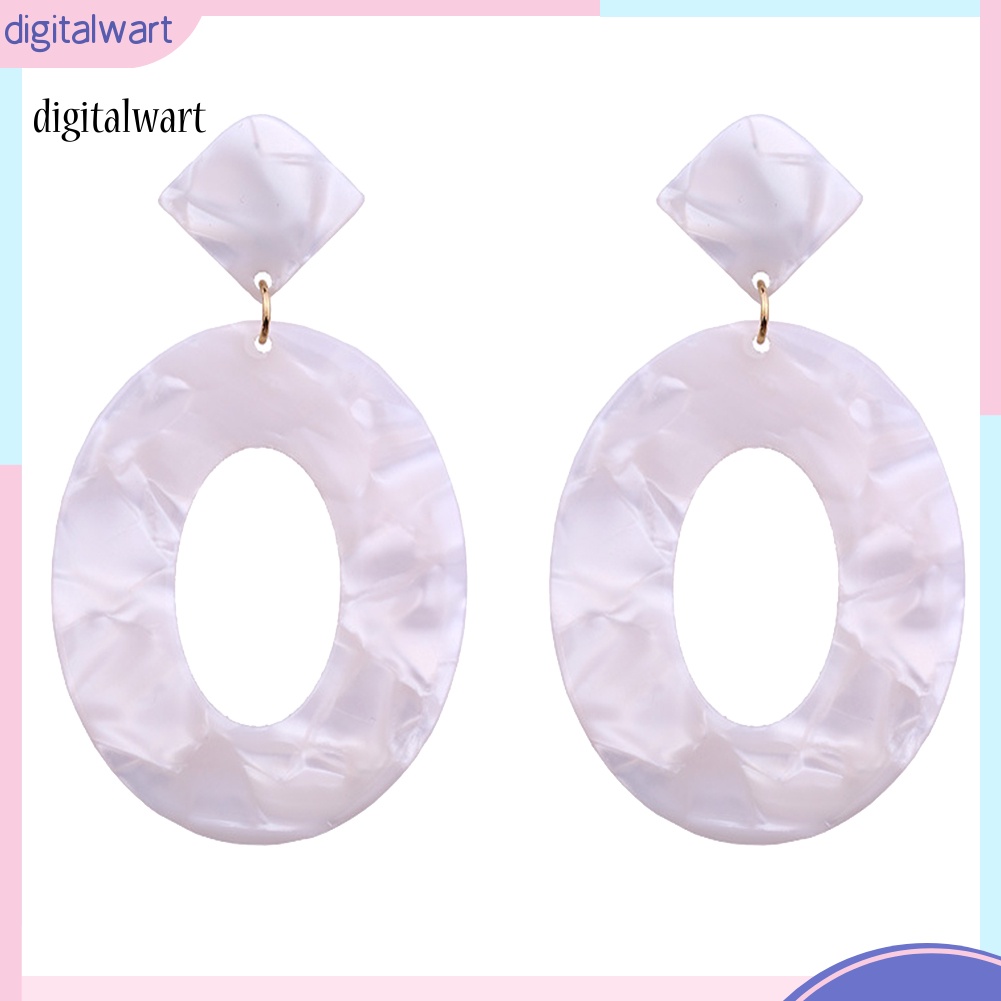 Kỹ Thuật Số| Bông Tai Dạng Vòng Tròn Họa Tiết Rằn Ri Thời Trang Cho Nữ