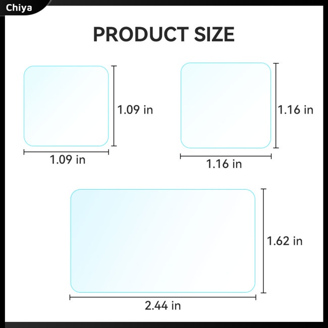 1 Bộ Kính Cường Lực Bảo Vệ Màn Hình Chống Trầy Cho Máy Ảnh Gopro11 / 9 / 10